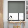 Rèm cuốn phòng làm việc màu xám