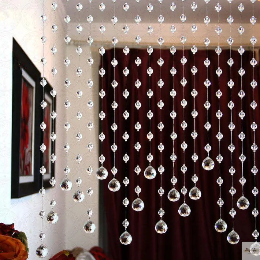 Cách làm rèm cửa bằng hạt cườm - Nội thất Simplify