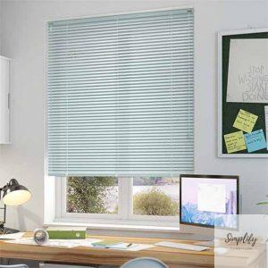 Rèm nhôm màu xanh dương nhạt