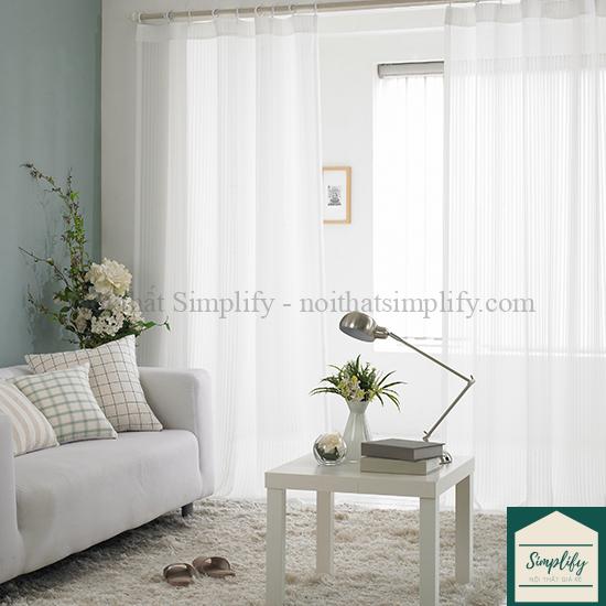 Thanh lý vải voan may rèm cửa